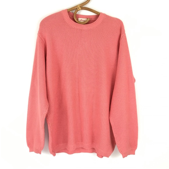 Brioni Other - Brioni Pink Waffle Knit Men's Sweater Size Large